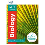 Letts GCSE 9-1 Revision Success Maths Foundation, Biology, Physics 3 Books Set - The Book Bundle