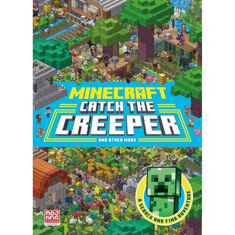 Minecraft Catch Creeper Other Mobs,Stampy Cat HB,Unofficial Encyclopedia 3 Books Set - The Book Bundle