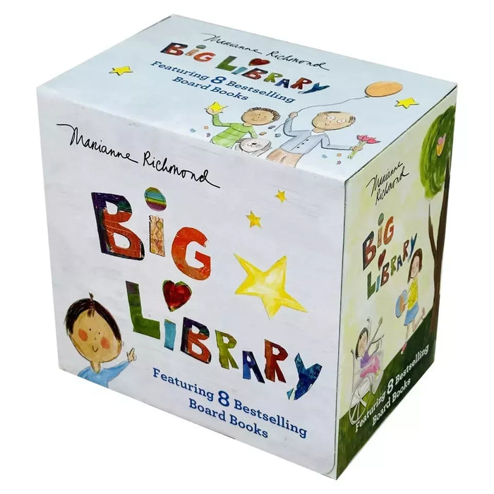 Big Library Board Book Marianne Richmond 8 Books Collection Box Set - The Book Bundle