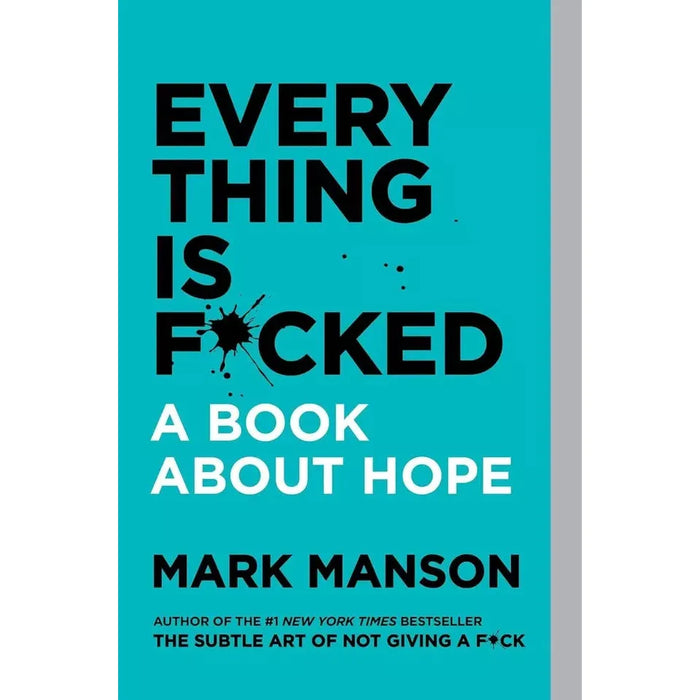 Everything Is F*cked Book About Hope, Who The F ck Are You Chartwell 2 Books Set - The Book Bundle