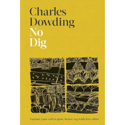 Charles Dowding Collection 2 hardcover gardening books, No Dig and Compost by Jonathan Gibbs, shown in a digital image.