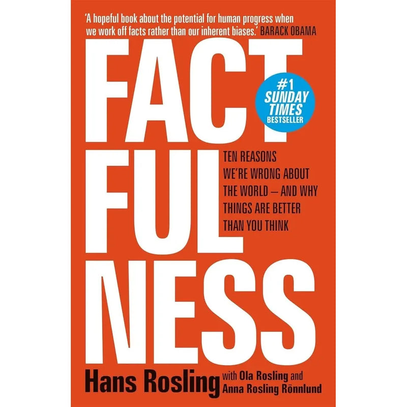 Factfulness, Not the End of the World 2 Books Collection Set by Hans Rosling, Hannah Ritchie - The Book Bundle