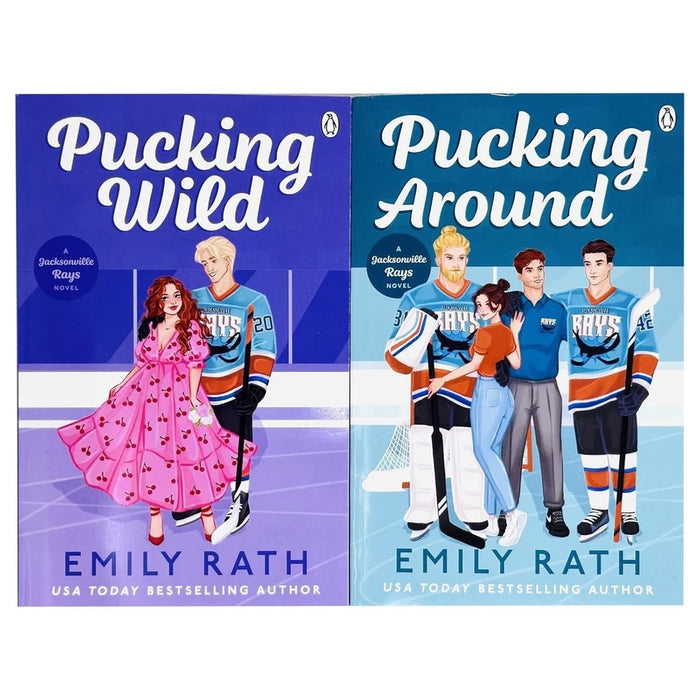 Jacksonville Rays Series By Emily Rath 2 Books Collection Set (Pucking Around, Pucking Wild) - The Book Bundle