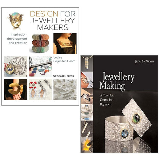 Design for Jewellery Makers Louise Seijen,Jewellery Making Jinks McGrath 2 Books - The Book Bundle