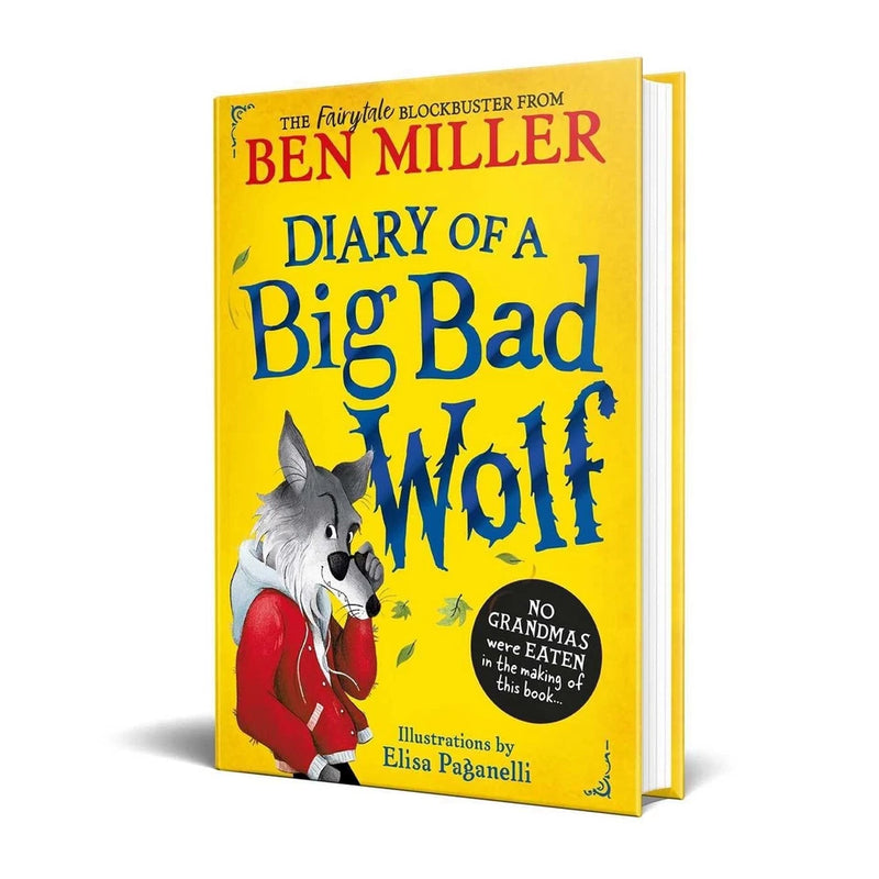 Ben Miller Fairytale Woods 2 Books Collection Set (Diary of a Big Bad Wolf and Diary of a Puss in Boots) - The Book Bundle