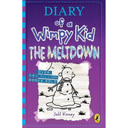 Set of Diary of a Wimpy Kid Series 9 books by Jeff Kinney, published by Puffin Ltd, featuring colorful covers from books 12 to 19.