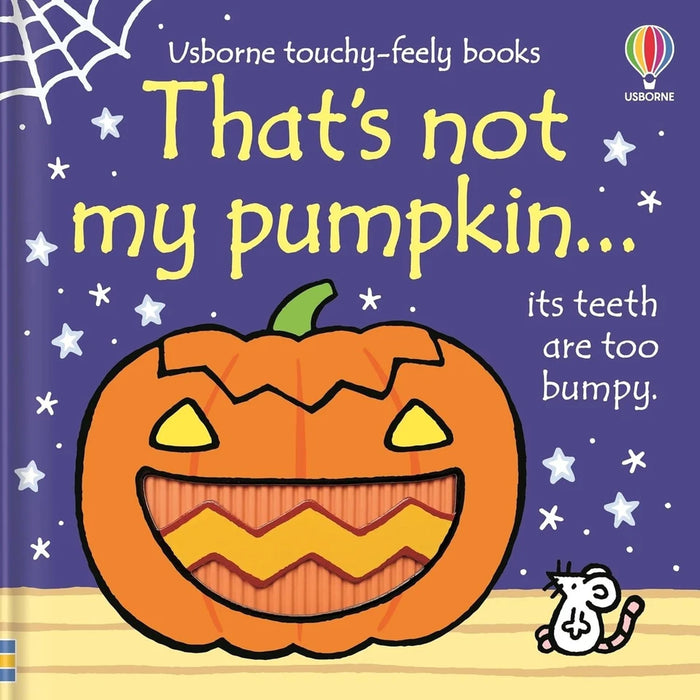 Fiona Watt 3 Books Collection Set (That's Not My Pumpkin, That's not my Witch, That's not my bat) - The Book Bundle