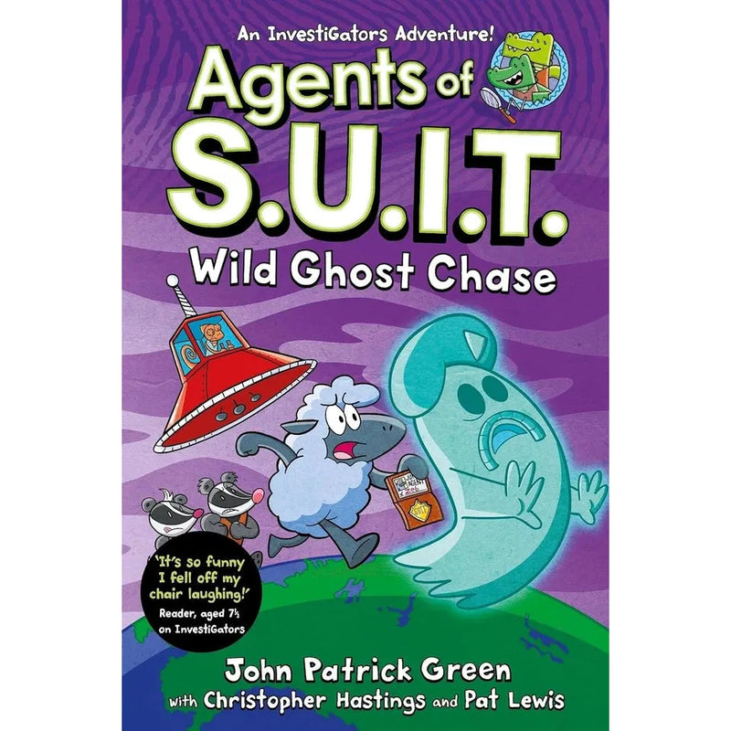 InvestiGators Agents of S.U.I.T. 3 Books Collection Set by John