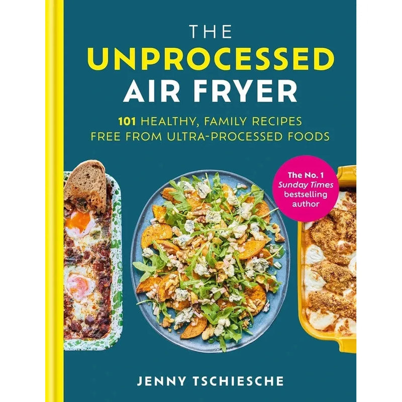 Quick & Easy Air Fryer Cookbook, Complete Healthy,The Unprocessed HB 3 Books Set - The Book Bundle