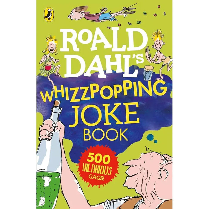 Roald Dahl Colllection 6 Books Set (Marvellous Joke, Enormous Crocodile, Wonka ) - The Book Bundle