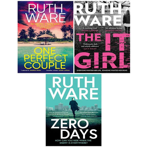 Ruth Ware Collection 3 Books Set (One Perfect Couple, Zero Days, The It Girl) - The Book Bundle