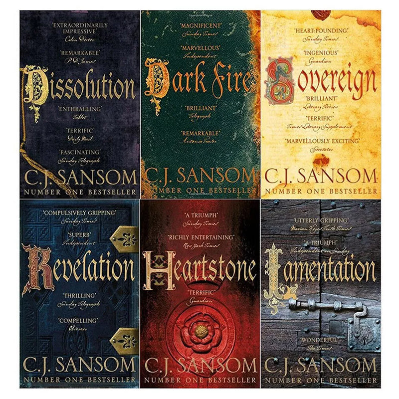 The Shardlake Series 6 Books Collection Set By C. J. Sansom - The Book Bundle