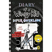 Set of Diary of a Wimpy Kid Series 9 books by Jeff Kinney, featuring colorful covers and illustrations from the Puffin Ltd edition.