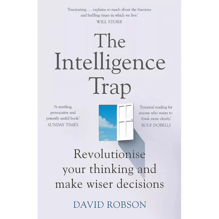 Atomic Habits, Intelligence Trap David Robson,Emotional Intelligenc 3 Books Set - The Book Bundle