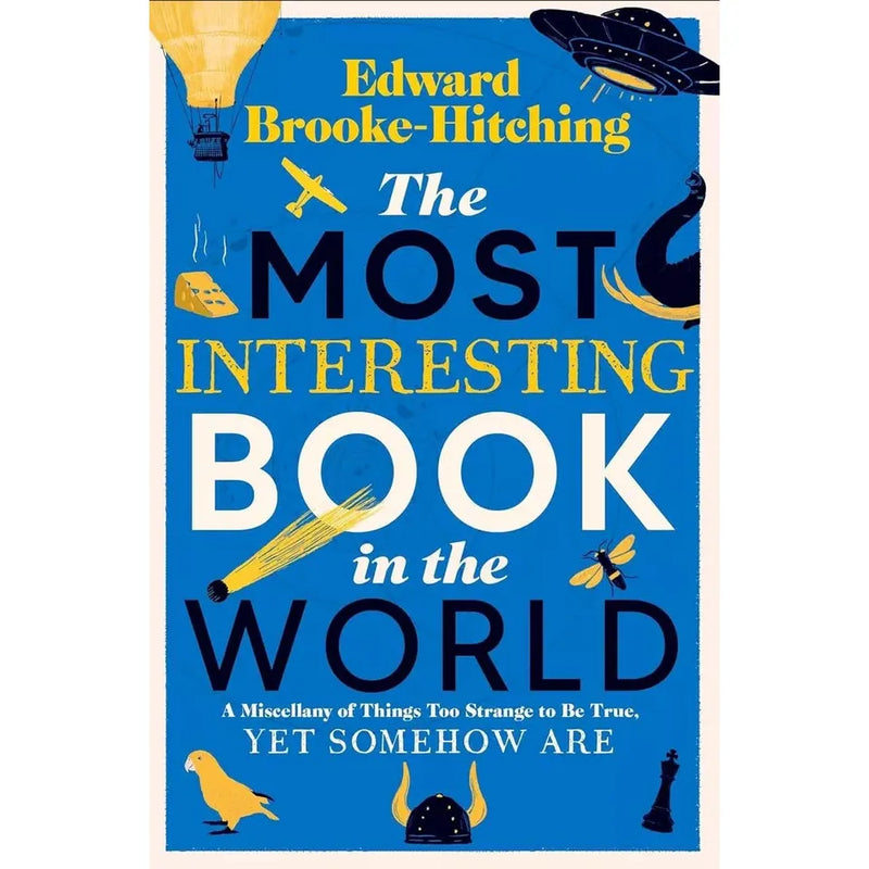 Edward Brooke-Hitching Collection 2 Books Set Golden Atlas,Most Interesting HB - The Book Bundle