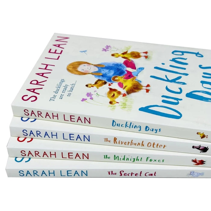 Tiger Days Series 1-4 Books Collection Set by Sarah Lean Duckling Days, Midnight Fox - The Book Bundle