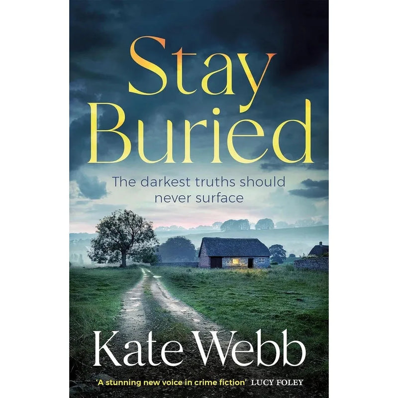 DI Lockyer Mysteries Series 2 Books Set by Kate Webb (Stay Buried,Laying Out Bone) - The Book Bundle