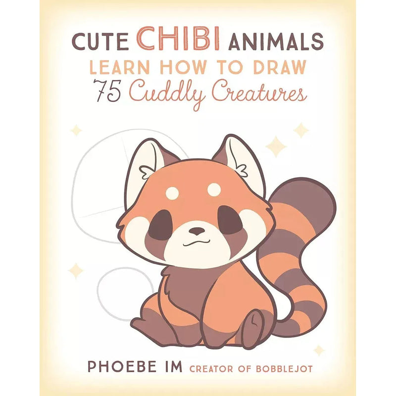 Phoebe Im Collection 4 Books Set Cute Cuddly Art,Chibi Animals,Creature Coloring - The Book Bundle