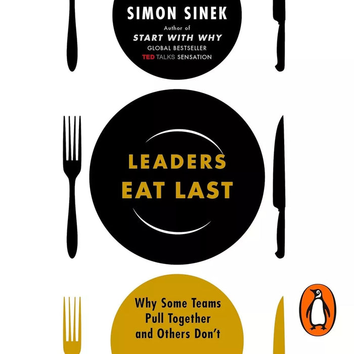 Emotional Intelligence, Leaders Eat Last Simon Sinek, Dare to Lead 3 Books Set - The Book Bundle