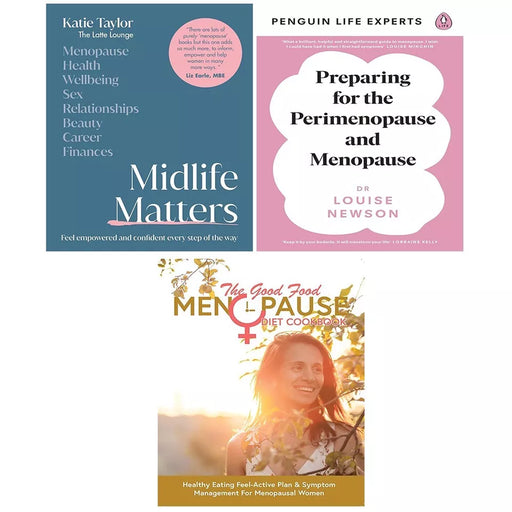 Midlife Matters, Good Food Menopause Diet, Preparing for Perimenopause 3 Books Set - The Book Bundle