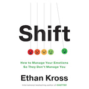 Shift Ethan Kross (Hardcover), Emotional Intelligence Dr. N. Gosain 2 Books Set - The Book Bundle