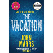 John Marrs Collection of three Pan/Del Rey books including Minders, Five Strangers, Vacation, and Passengers with cover images.