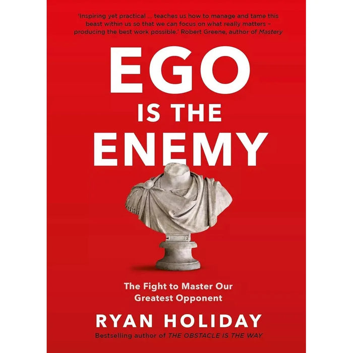 Ryan Holiday Collection 3 Books Set (Courage Is Calling, Ego is the Enemy) Hardcover - The Book Bundle