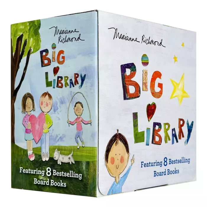 Big Library Board Book Marianne Richmond 8 Books Collection Box Set - The Book Bundle