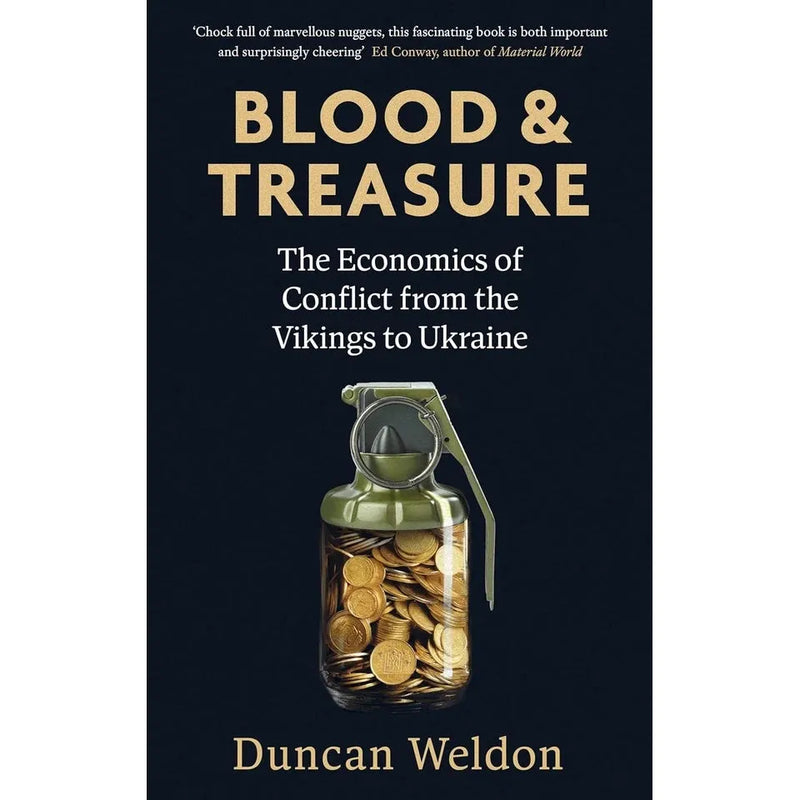 Blood and Treasure (HB), Psychology of Money Mindset, Data Means Business 3 Books Set - The Book Bundle