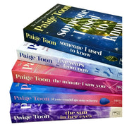 Set of five paperback fiction books from the Paige Toon Collection by Paige Toon, featuring colorful covers and author branding.