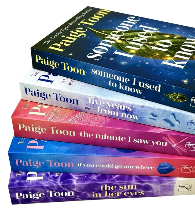 Paige Toon 5 Books Collection Set (Someone I Used to Know, The Minute I Saw You & More...)