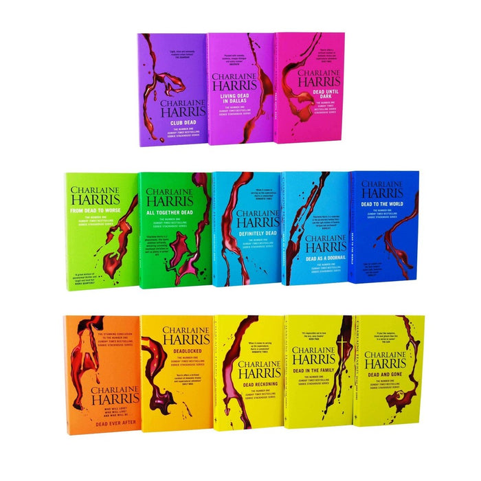 True Blood by Charlaine Harris Complete Sookie Stackhouse 13 Books Collection Set - The Book Bundle