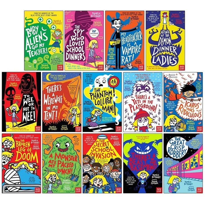 Baby Aliens Series 14 Books Set by Pamela Butchart (Broken Leg of Doom,Robbery) - The Book Bundle