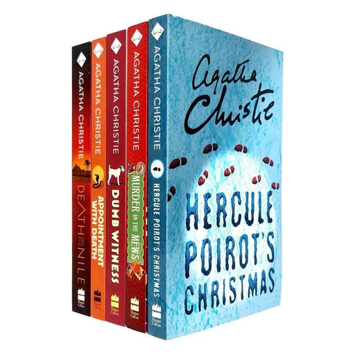 Hercule Poirot Series 5 Books Collection Set by Agatha Christie 16-20 books Pack - The Book Bundle