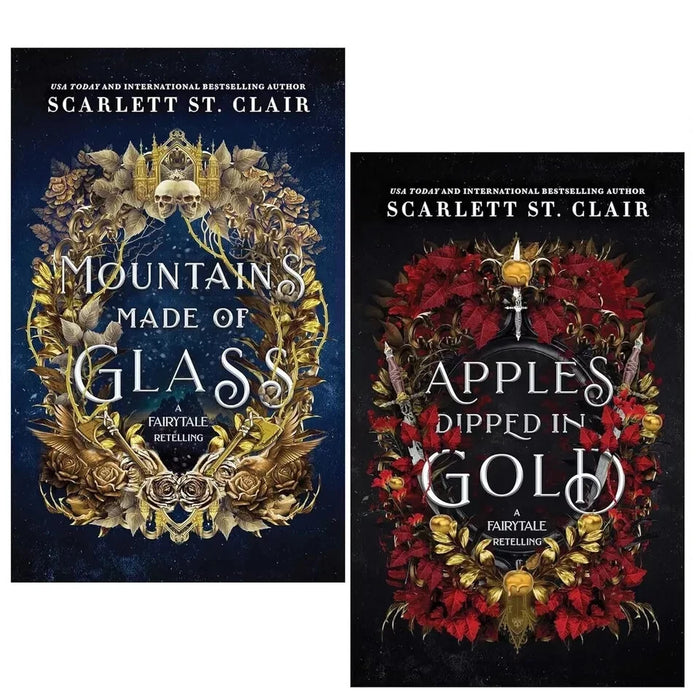 Fairy Tale Retelling Series 2 Books Collection Set by Scarlett St Clair (Mountains Made of Glass) - The Book Bundle