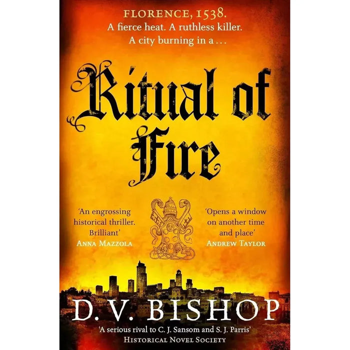 Cesare Aldo Series 4 Books Set by D. V. Bishop Ritual of Fire, Darkest Sin - The Book Bundle