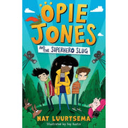 Nat Luurtsema collection of three paperback fiction books including The Overthinkers' Club, Opie Jones Talks to Animals, and Superhero Slug
