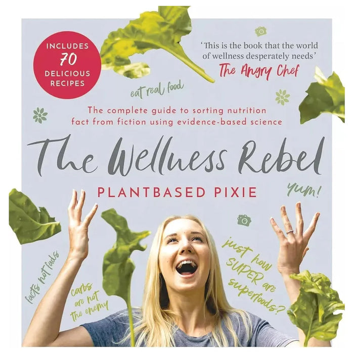 Strong Jacqueline Hooton, Wellness Rebel (HB), Vegan Longevity Diet 3 Books Set - The Book Bundle