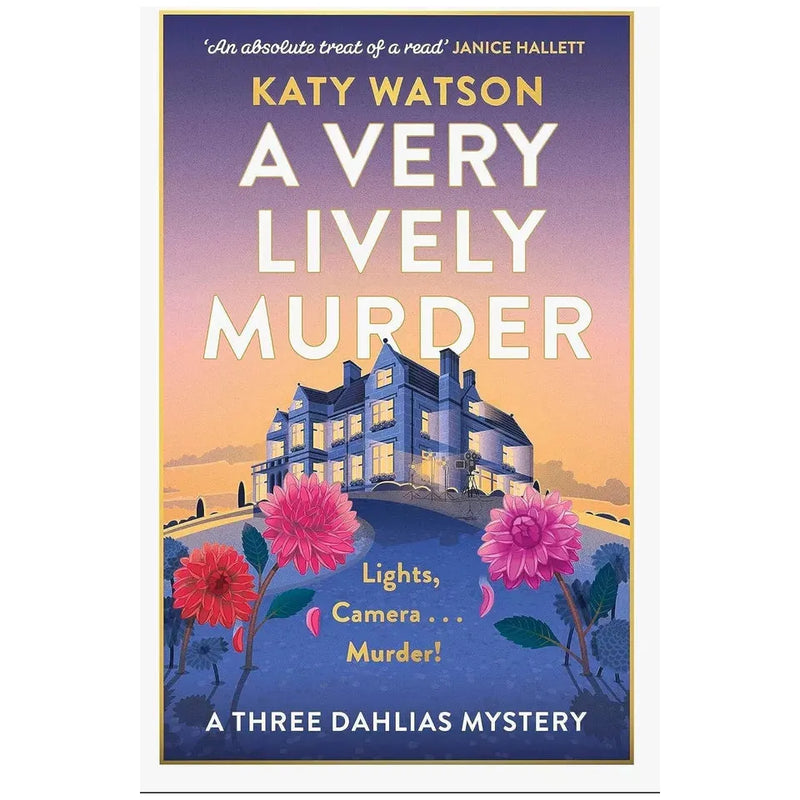 Three Dahlias Mysteries 3 Books Collection Set by Katy Watson Seven Lively Suspe - The Book Bundle