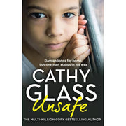 Cathy Glass Collection 2 books set including "An Innocent Baby" and "Unsafe Damian" by HarperCollins Publishers, featuring book covers.