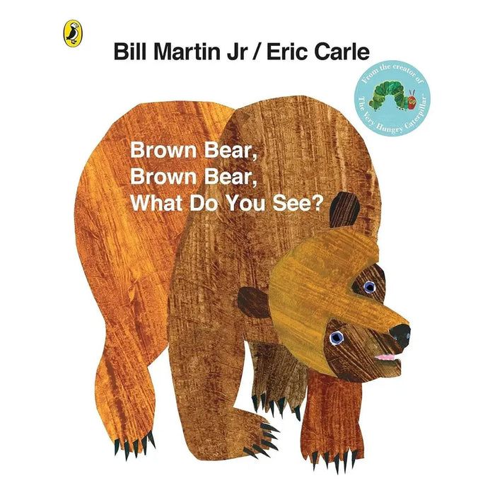 Eric Carle Collection 4 Books Set Brown Bear, Brown Bear, What Do You See, Panda - The Book Bundle