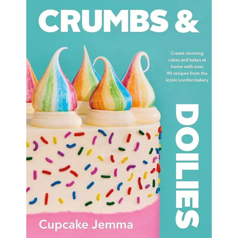 Crumbs and Doilies Cupcake Jemma,Crazy For Cookies Brownies Bars 2 Books Set - The Book Bundle