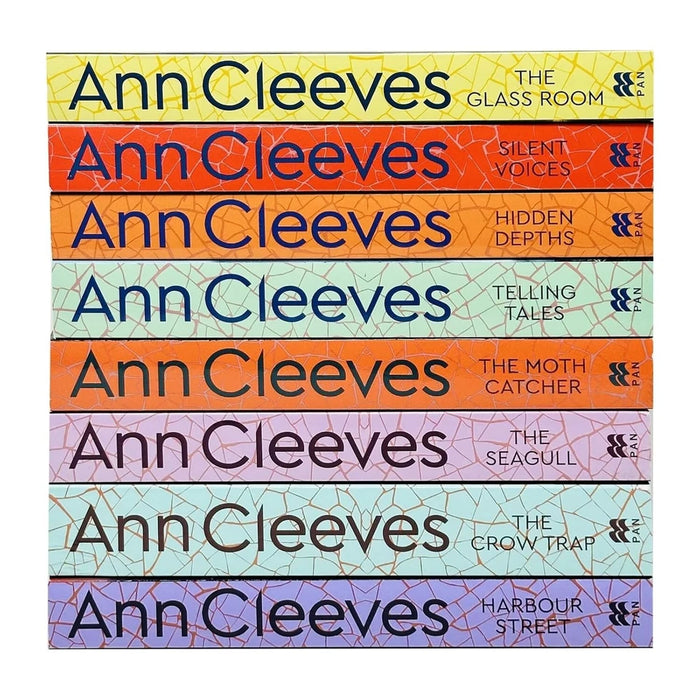 Vera Stanhope Series 8 Books Collection Set By Ann Cleeves - The Book Bundle