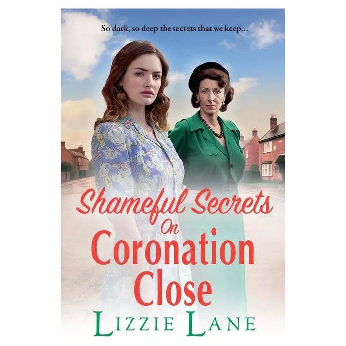 Lizzie Lane Coronation Close Series 3 Books Set Shameful, Dark, Coronation - The Book Bundle