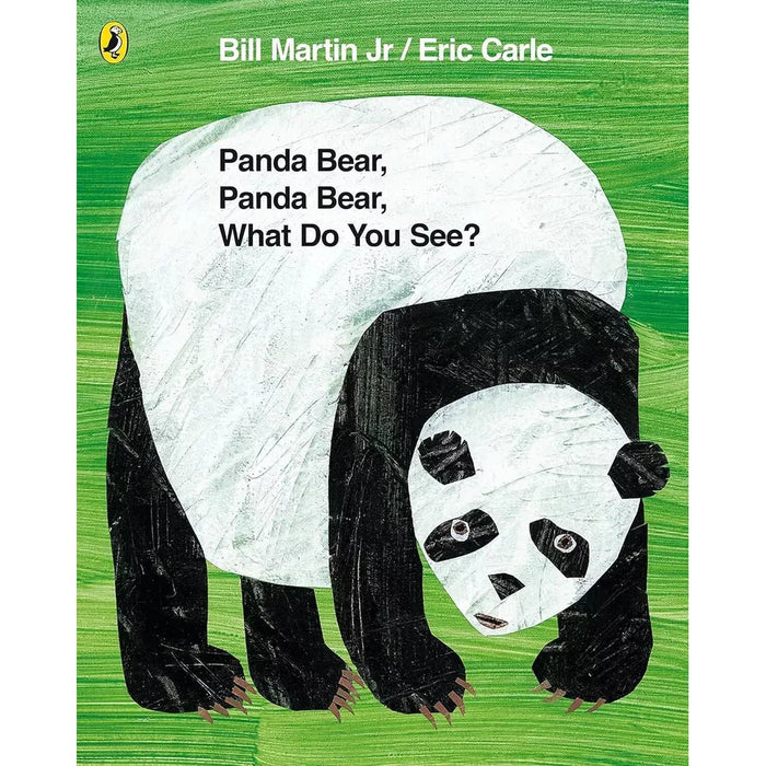 Eric Carle Collection 4 Books Set Brown Bear, Brown Bear, What Do You See, Panda - The Book Bundle