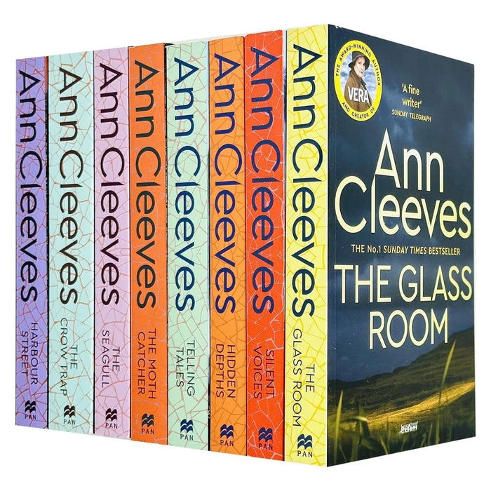 Vera Stanhope Series 8 Books Collection Set By Ann Cleeves - The Book Bundle