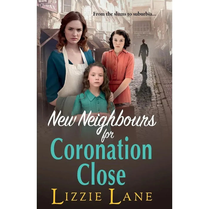 Lizzie Lane Coronation Close Series 3 Books Set Shameful, Dark, Coronation - The Book Bundle