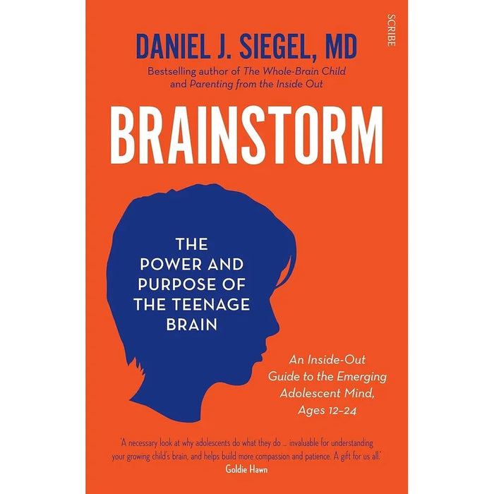Daniel J. Siegel MD 2 Books Collection Set Brainstorm, Parenting from Inside Out - The Book Bundle