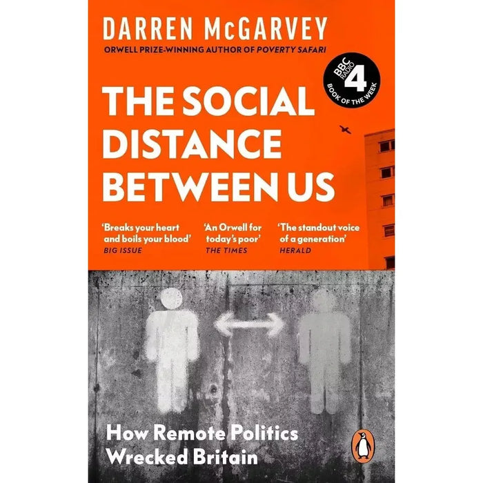 Darren McGarvey Collection 2 Books Set Social Distance Between, Poverty Safari - The Book Bundle