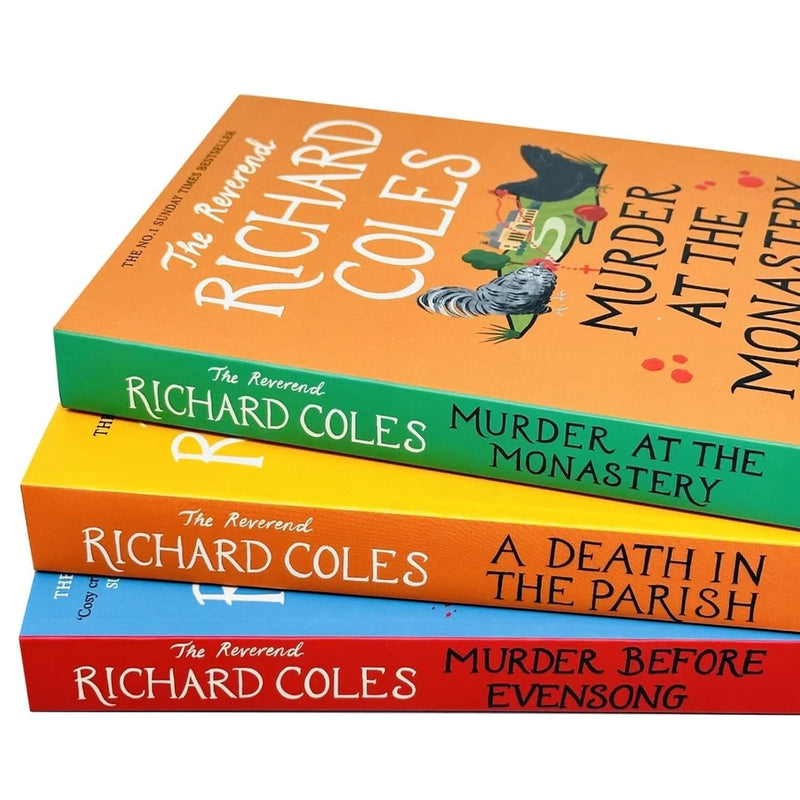 Canon Clement Mysteries By Reverend Richard Coles 3 Books Collection Set - The Book Bundle